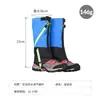 Pierna Leggings Exteriores Doble Impermeable Cubre Pie de Esquí Protectores de Pierna de Nieve para Niños Protectores de Senderismo Rodilleras Cubre Pierna