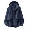 Chaqueta de Montañismo a Prueba de Viento e Impermeable para Pareja con Relleno Desmontable (Forro polar) Forro, Tres en Uno 0.05kg Juego de Piezas