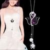 Venta al por mayor de fábrica cadena larga para suéter accesorios para puestos accesorios para tiendas de ropa colgante colgante de collar de alta calidad