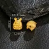 Prata 925 Banhada a Ouro Cenoura Coelho Acessórios de Furo Reto DIY Joias da Moda Artesanato Requintado Nicho Versátil Acessórios de Animal de Estimação Fofos