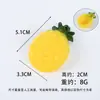 Tazón Mini de Sandía Simulación PVC, Tazón de Piña, Tazón de Melón Naranja, Tazón de Cáscara de Fruta, Accesorios para Contenedor de Ensalada de Frutas DIY