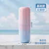 Nueva Taza de Enjuague Bucal Portátil de Color Degradado Caja de Almacenamiento para Cepillo de Dientes y Pasta Dental de Viaje Taza de Lavado Taza de Cepillo de Dientes para el Hogar de Pareja