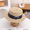 Sombrero de pescador estilo coreano para mujer, protector solar de primavera y verano, para playa, playa, informal, de paja, combina con todo.