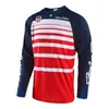 Ropa para Carreras Todoterreno Transfronterizas, Tallas Europeas y Americanas, Camiseta de Manga Larga Versátil de Corte Holgado, Transpirable y que Absorbe el Sudor, Ropa para Descenso