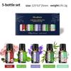 Conjunto de Óleos Essenciais para Aromaterapia Conjunto de Óleos Essenciais para Aromaterapia Caixa Fragrância para Casa Presente Atacado