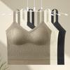 Popular Chaleco de Espalda Baja con Soporte en U Ropa Interior Malla Pecho Pequeño Push-Up Tubo Expansión Ajustado Transpirable Sujetador Base