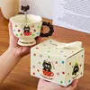 Caneca de cerâmica de desenho animado para drop-shipping, caneca de café de alta estética, presente prático para recém-casados e inauguração de casa, copo de água para eventos corporativos