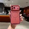 Adequado para iPhone 18 Pro Max e Apple 17, capa protetora magnética de alta qualidade com toque de pele fosco e visualização ampla