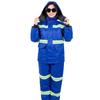 Mono Engrosado Traje de Algodón con Tiras Reflectantes, Ropa de Trabajo Cálida de Invierno para Talleres Exteriores, Almacenes Frigoríficos y Protección Laboral al Aire Libre