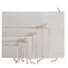 Bolsa de Lona con Cordón para Dulces de Fiesta de Navidad Transfronteriza, Bolsa de Embalaje para Joyería, Bolsa con Cordón de Algodón y Lino