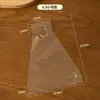 Bolsas para Empaquetar Sándwiches, Especiales para Hornear Sándwiches, Pan Triangular, Pastel, Desechables, Transparentes, Fáciles de Romper, Tiras de Almacenamiento