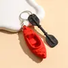 Chaveiro Criativo de Caiaque, Pingente de Carro, Brinquedo Anti-Estresse, Presente Criativo de Esportes de Caiaque