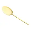 Acero Inoxidable Portugués Vajilla Utensilios de Cocina traje Hogareño Cuchara Dorada para Sopa Polvo de Sopa Pala para Pastel a la Parrilla Cuchara para Aceite Pala para Platos