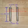 Capa de Pé de Tubo Cônico de Aço Inoxidável Processado Boca Grande para Boca Pequena Cone Único Cone Duplo Pés de Móveis Mesa Cadeira Sofá Tubo Redutor
