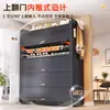 Gabinete de Acero para Zapatos Doméstico, Gabinete de Almacenamiento Multicapa de Gran Capacidad, Modelo Popular Montado en Pared para Almacenamiento de Entrada y Vestíbulo, Zapatero