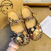 El mismo estilo que en Xiaohongshu: Zapatos de ballet KT con estampado de leopardo decorativo, accesorios de moda y versátiles, dijes para zapatos, hebillas decorativas para zapatos con agujeros DIY