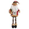 Cuentas Transfronterizas Papá Noel Muñeco de Nieve Alce Pierna Muñeco de Navidad Adorno Muñeco de Navidad Decoración Navideña Tela