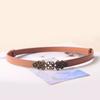 Fornecimento transfronteiriço Amazon Vintage Thin Belt Fivela Decorativa Feminina Cinto Fino Coringa Vestido Ajustável