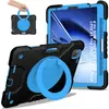 Funda Protectora de Silicona Anticaídas para iPad Infantil Adecuada para Tableta Apple Pro de 11 pulgadas Correa Pulsera Soporte Giratorio Aire