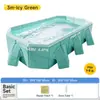 Piscina Inflable Más Vendida para Uso Doméstico, Piscina con Estructura para Exteriores, Piscina Plegable para Juegos Acuáticos para Bebés, Piscina Infantil para Uso Doméstico