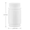 Cápsulas de vitamina C Zhenhua Pe60 ml, botella blanca, tabletas, producto para el cuidado de la salud, subbotella con tapa, venta al por mayor de fábrica