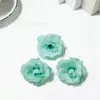 Rosa Pequeña Té de Rosas Cabeza de Flor de Seda Decoración del Hogar Material DIY Accesorios para Sesión Fotográfica Pared de Fondo para Boda Flor Artificial