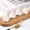 Pegamento de Emulación Crema Modelo de Cabeza de Helado Postre Falso Sundae Helado Accesorios Decorativos Props de Juego de Comida DIY
