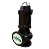 Bomba sumergible para aguas residuales con triturador modelo 50XWQ-10-0.75QG, cabezal de corte de aleación antiatascos, alta dureza, venta al por mayor