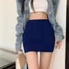 Saia Tubinho Nova Stretch Saia de Trabalho Anti-enrugamento Profissional Saia Quadril Saia Preta Saia Saia Mulheres