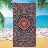 Toalla de playa transfronteriza de microfibra ultrafina con logo impreso digitalmente, terciopelo de doble cara de secado rápido, toalla de baño grande Clase A más toalla
