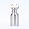 Vaso de Agua de Acero Inoxidable 304, Botella de Agua Deportiva, Botella de Agua Portátil para Exteriores de Gran Capacidad, Botella de Acero Inoxidable de Una Sola Capa Estilo Americano de Boca Ancha