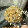 Paquete de Material de Envoltura de Flor de Rosa Brillante Hecha a Mano para Bricolaje Popeye Ama las Espinacas Regalo de Boda Original Antiguo