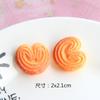 Brinquedos de Comida Simulada Resina Biscoitos Pequenos Pão Ímãs de Geladeira DIY Acessórios Brinquedos de Faz de Conta Acessórios Biscoitos Simulados