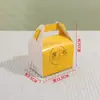Caja Portátil para Pastel de Mousse Caja Desechable para Pastelería Caja para Postre de Queso Rollo Suizo Caja de Embalaje para Alimentos Horneados