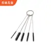 Escova de Limpeza para Pistola de Pintura, Agulha, Conjunto de Ferramentas Raspadoras, Cabeça de Escova - Em Estoque do Fabricante de Ningbo