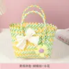 Bolsas de Palha Coloridas Populares, Lembrancinhas de Casamento, Brindes para Eventos Corporativos, Sacolas de Presente para Feriados, Cestas de Higiene Pessoal, Cestas Pequenas para Legumes
