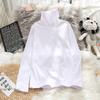 Camisa de base de veludo alemão feminina outono e inverno 2025 nova cor sólida simples para usar por baixo atacado manga longa para usar por baixo feminina comércio exterior atacado tendência
