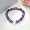 Nuevo Pulsera de Amatista Estilo Chino, Pulsera de Lujo Ligero de Gama Alta para Mujer, Joyería de Regalo de Gama Alta Violeta de Nicho Venta al por Mayor