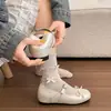 Sapatos Mary Jane femininos prateados estilo francês para balé, nova coleção primavera/verão 2026, perfeitos com vestidos, sapatos de couro pequenos, sapatilhas slip-on