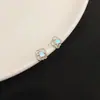 Pendientes de botón de plata de ley s925 con forma de rombo y piedra lunar para mujer, estilo japonés, mini, retro, huecos, exquisitos, modernos, versátiles, pendientes de temperamento