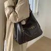 Bolso de Hombro Retro 2025 Nuevo Bolso de Hombro de Gran Capacidad para Mujer Bolso Cruzado de Estilo Casual para Viajes de Negocios de Alta Gama