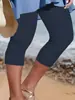 Leggings Esportivos Populares Europeus e Americanos Transfronteiriços, Tamanhos Grandes 1Xl-5Xl, Calças Capri para Corrida Respiráveis e Confortáveis com Cintura Regular