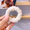 Cuerda de pelo de cordero Dongdaemun coreana para otoño e invierno, anillo de pelo de felpa de color caramelo, cuerda de pelo rizado, tendón de goma, accesorios para el cabello