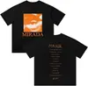 Camiseta Mirada ivancornejo Novo Álbum Camiseta Periférica Mirada Mesmo Estilo Top de Manga Curta Estampado