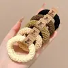 Lazo para coleta alta simple para mujer, nuevo modelo 2026, banda para el cabello de alta gama que no estrangula el cabello, sin costuras, alta elasticidad, anillo para el cabello duradero