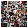 50 Adesivos de Halloween, Decoração Personalizada, Cabeça de Abóbora Assustadora, Castelo Fantasma, Adesivos de Grafite para Celular e Mala