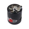 Grinder de metal para cigarrillos de 63 mm directo de fábrica de mano con cajón grinder de gradiente colorido pipa grinder para cigarrillos