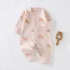 Mameluco para Bebé Recién Nacido Primavera Unisex Bebé Algodón Puro Súper Lindo Body Sin Etiquetas Traje para Gatear Otoño Ropa Interior para Bebés y Niños Pequeños