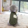 Primavera y Verano Ropa Nueva para Perro Delgada Transpirable Perro Pequeño Teddy Fadou Ropa Universal 25 Gorro Chaleco de Malla