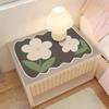 Mesa de noche Tulipán tapete de cuero funda para lavadora de tambor cubierta antipolvo impermeable protector solar refrigerador de una y dos puertas tela